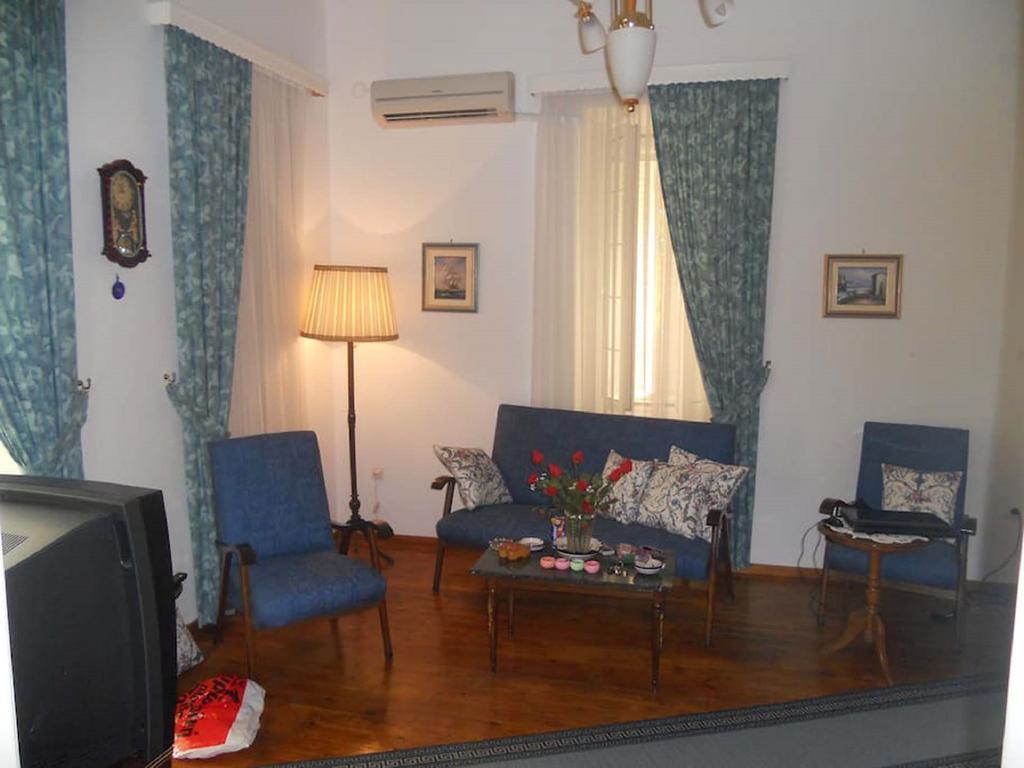 Aegean Sea View Villa Batsi Exterior foto