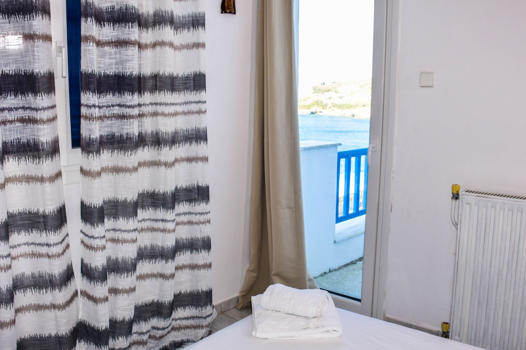 Aegean Sea View Villa Batsi Exterior foto