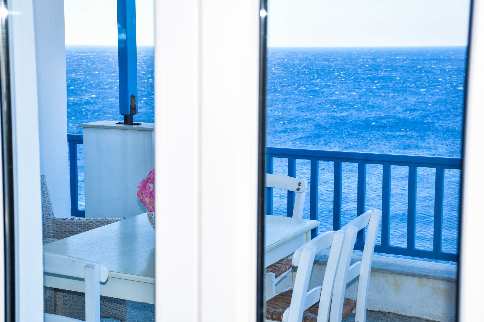 Aegean Sea View Villa Batsi Exterior foto